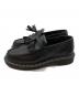 Dr.Martens (ドクターマーチン) タッセルローファー ブラック サイズ:39：10000円
