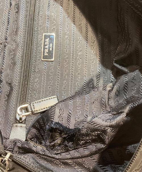 PRADA（プラダ）PRADA (プラダ) メッセンジャーバッグ ブラックの古着・服飾アイテム