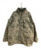 US ARMYユーエスアーミー）の古着「PARKA, ALL-PURPOSE ENVIRONMENTAL, CAMOUFLAGE / ゴアテックスシェルジャケット/パーカー オールパーパス エンバイロメンタル カモフラージュ」｜グリーン