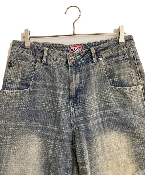 starteam（スターチーム）STARTEAM (スターチーム) チェックデニムペインターパンツ インディゴ サイズ:W32の古着・服飾アイテム