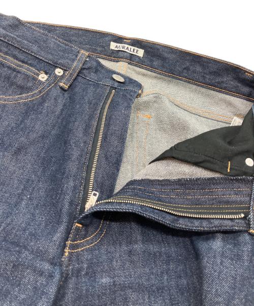 AURALEE（オーラリー）AURALEE (オーラリー) HARD TWIST DENIM 5P/ハード ツイスト デニム ファイブピー ネイビー サイズ:25の古着・服飾アイテム
