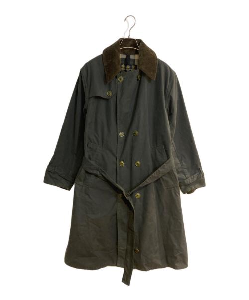 Barbour（バブアー）Barbour (バブアー) WHITLEY WAX TRNCH COAT/ウィットレー ワックス トレンチコート グリーン サイズ:36の古着・服飾アイテム