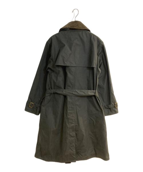 Barbour（バブアー）Barbour (バブアー) WHITLEY WAX TRNCH COAT/ウィットレー ワックス トレンチコート グリーン サイズ:36の古着・服飾アイテム