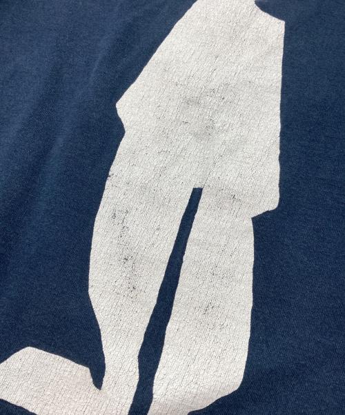 stussy（ステューシー）stussy (ステューシー) シャドーマンプリントロングスリーブtシャツ ネイビー サイズ:Ｌの古着・服飾アイテム