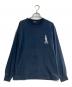 stussy（ステューシー）の古着「シャドーマンプリントロングスリーブtシャツ」｜ネイビー