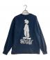 stussy (ステューシー) シャドーマンプリントロングスリーブtシャツ ネイビー サイズ:Ｌ：40000円