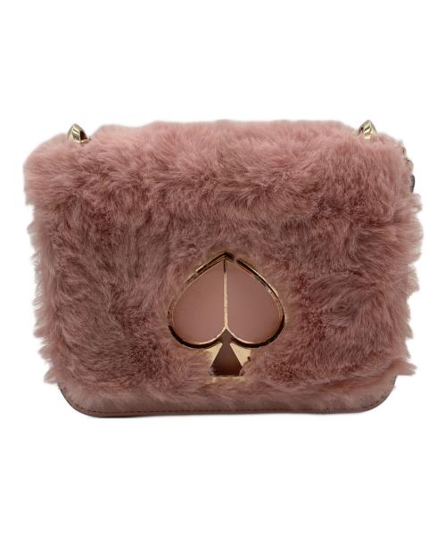 Kate Spade（ケイトスペード）Kate Spade (ケイトスペード) ニコラファーツイストロックショルダーバッグ ピンクの古着・服飾アイテム