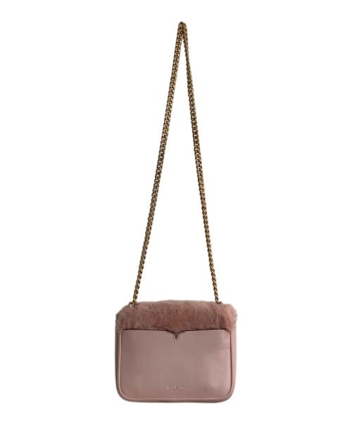 Kate Spade（ケイトスペード）Kate Spade (ケイトスペード) ニコラファーツイストロックショルダーバッグ ピンクの古着・服飾アイテム