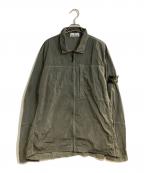 STONE ISLANDストーンアイランド）の古着「NYLON METAL IN ECONYL OVERSHIRT/ナイロンメタル イン エコニール オーバーシャツ」｜グリーン