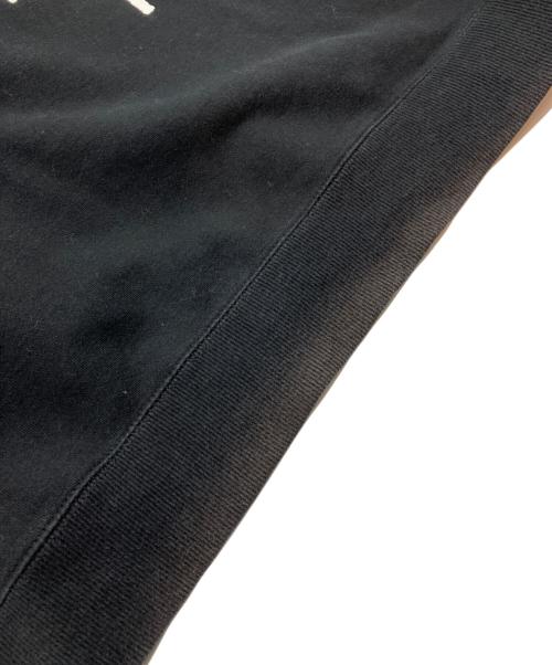 stussy（ステューシー）stussy (ステューシー) シャドーマンプリントプルオーバーパーカー ブラック サイズ:XLの古着・服飾アイテム