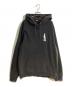 stussy（ステューシー）の古着「シャドーマンプリントプルオーバーパーカー」｜ブラック