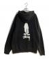 stussy (ステューシー) シャドーマンプリントプルオーバーパーカー ブラック サイズ:XL：12000円