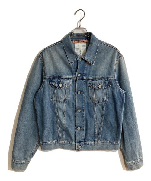 Acne studios（アクネ ストゥディオズ）Acne studios (アクネ ストゥディオズ) 24SS クラシック デニムジャケット ミッドブルー インディゴ サイズ:50の古着・服飾アイテム