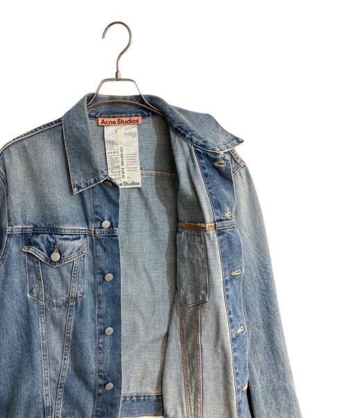 Acne studios（アクネ ストゥディオズ）Acne studios (アクネ ストゥディオズ) 24SS クラシック デニムジャケット ミッドブルー インディゴ サイズ:50の古着・服飾アイテム