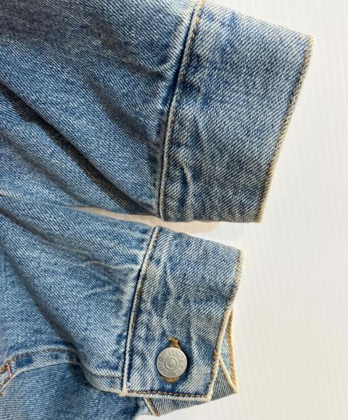 Acne studios（アクネ ストゥディオズ）Acne studios (アクネ ストゥディオズ) 24SS クラシック デニムジャケット ミッドブルー インディゴ サイズ:50の古着・服飾アイテム