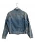 Acne studios (アクネ ストゥディオズ) 24SS クラシック デニムジャケット ミッドブルー インディゴ サイズ:50：25000円