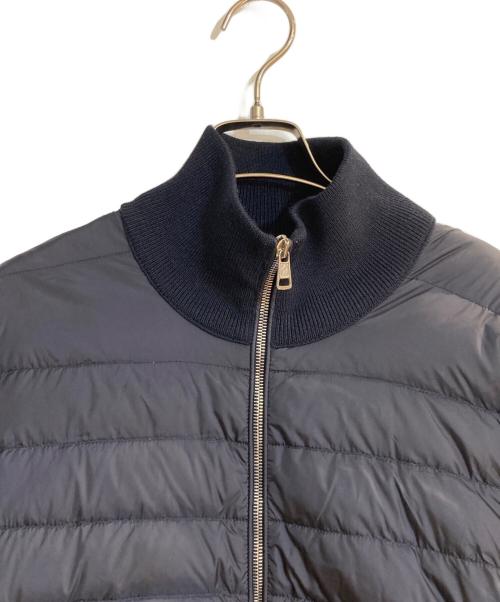 MONCLER（モンクレール）MONCLER (モンクレール) MAGLIONE TRICOT CARDIGAN/マリオーネ トリコット カーディガン ネイビー サイズ:Mの古着・服飾アイテム