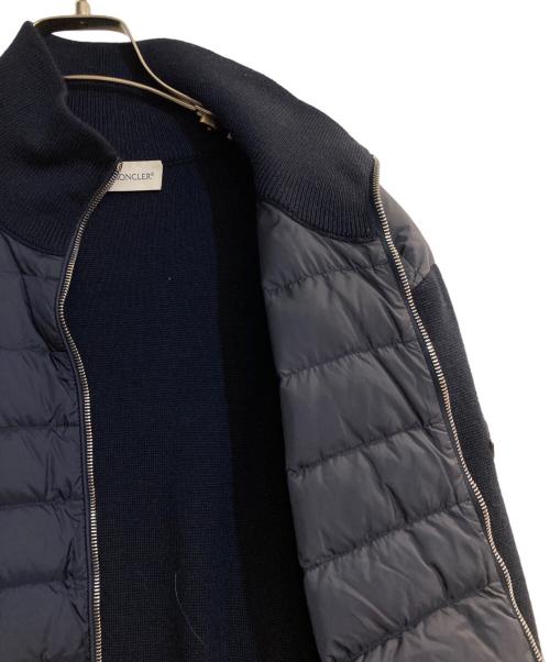 MONCLER（モンクレール）MONCLER (モンクレール) MAGLIONE TRICOT CARDIGAN/マリオーネ トリコット カーディガン ネイビー サイズ:Mの古着・服飾アイテム