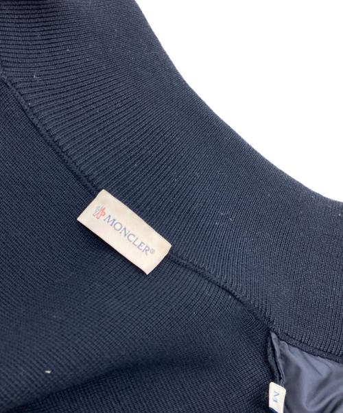 MONCLER（モンクレール）MONCLER (モンクレール) MAGLIONE TRICOT CARDIGAN/マリオーネ トリコット カーディガン ネイビー サイズ:Mの古着・服飾アイテム