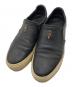 CHROME HEARTS（クロムハーツ）の古着「CH SLIP BLACK CALF RUBBER  / CH スリッポン」｜ブラック
