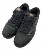 NIKE×Travis Scottナイキ×トラヴィススコット）の古着「AIR JORDAN 1 LOW OG SP BLACK PHANTOM」｜ブラック