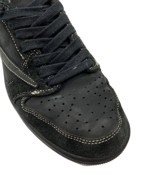 NIKE（ナイキ）NIKE (ナイキ) TRAVIS SCOTT (トラヴィススコット) AIR JORDAN 1 LOW OG SP BLACK PHANTOM ブラック サイズ:26の古着・服飾アイテム