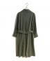 MARGARET HOWELL (マーガレットハウエル) MATT COTTON TWILL ステンカラーコート/マット コットン ツイル  グリーン サイズ:1：10000円