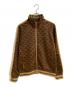 A BATHING APE（アベイシングエイプ）の古着「COLLEGE MONOGRAM LOGO TRACK JACKET」｜ブラウン