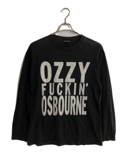 Murina（ムリナ）Murina (ムリナ) OZZY FUCKIN' OSBOURNEロングスリーブカットソー ブラック サイズ:Ｌの古着・服飾アイテム