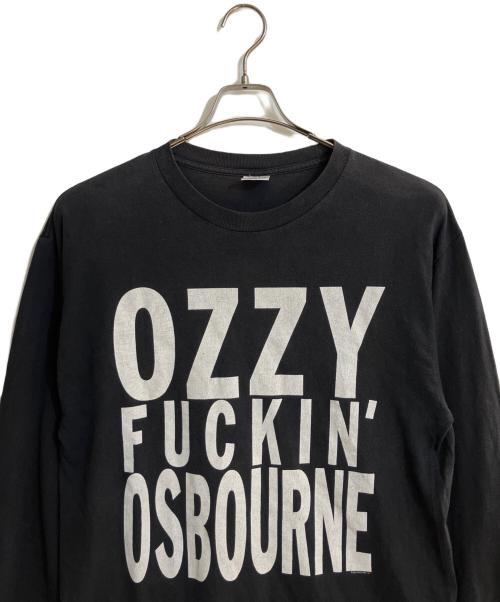 Murina（ムリナ）Murina (ムリナ) OZZY FUCKIN' OSBOURNEロングスリーブカットソー ブラック サイズ:Ｌの古着・服飾アイテム