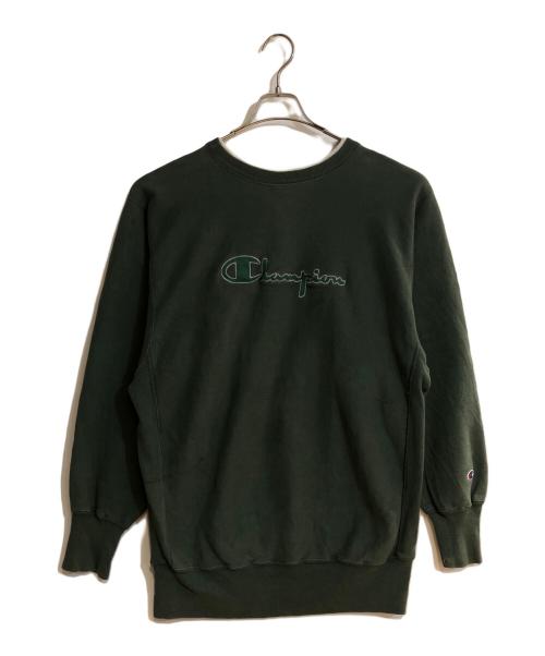 Champion（チャンピオン）Champion (チャンピオン) オールドリバースウィーブスウェット グリーン サイズ:XXLの古着・服飾アイテム