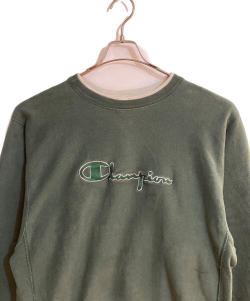 Champion（チャンピオン）Champion (チャンピオン) オールドリバースウィーブスウェット グリーン サイズ:XXLの古着・服飾アイテム
