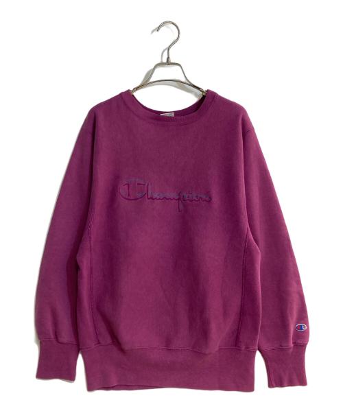 Champion（チャンピオン）Champion (チャンピオン) オールドリバースウィーブスウェット パープル サイズ:Ｍの古着・服飾アイテム