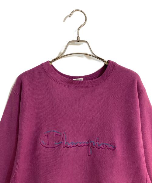 Champion（チャンピオン）Champion (チャンピオン) オールドリバースウィーブスウェット パープル サイズ:Ｍの古着・服飾アイテム