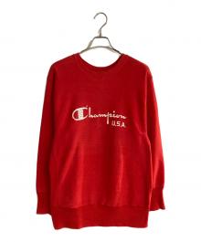 Champion（チャンピオン）の古着「ヴィンテージリバースゥーブスウェット」｜レッド