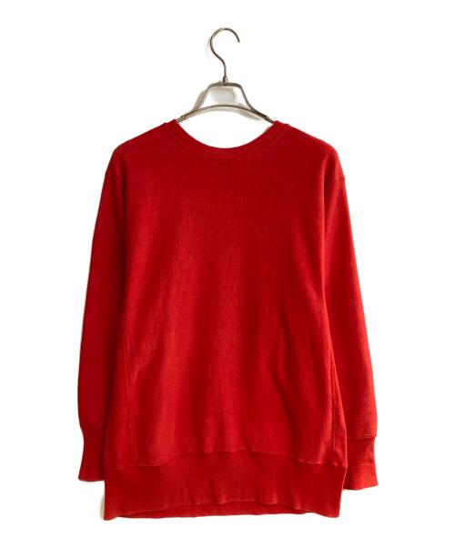 Champion（チャンピオン）Champion (チャンピオン) ヴィンテージリバースゥーブスウェット レッド サイズ:Mの古着・服飾アイテム