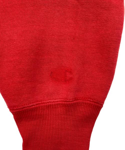 Champion（チャンピオン）Champion (チャンピオン) ヴィンテージリバースゥーブスウェット レッド サイズ:Mの古着・服飾アイテム