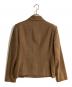 RALPH LAUREN Purple Label (ラルフ ローレン パープル レーベル) ヘリンボーンジップアップスポーツジャケット ブラウン サイズ:11号：13000円