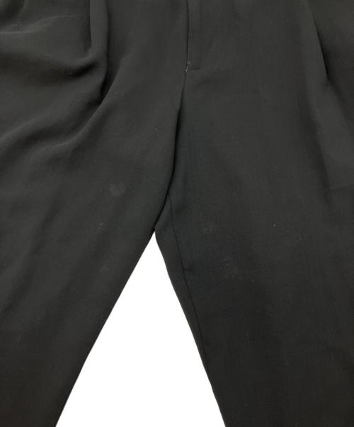 MARKAWARE（マーカウェア）MARKAWARE (マーカウェア) DOUBLE PLEATED TROUSERS/ダブル プリーツ トラウザーズ ブラック サイズ:2の古着・服飾アイテム