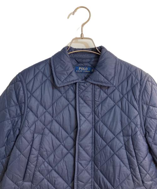 POLO RALPH LAUREN（ポロ・ラルフローレン）POLO RALPH LAUREN (ポロ・ラルフローレン) キルティング中綿コート ネイビー サイズ:XSの古着・服飾アイテム