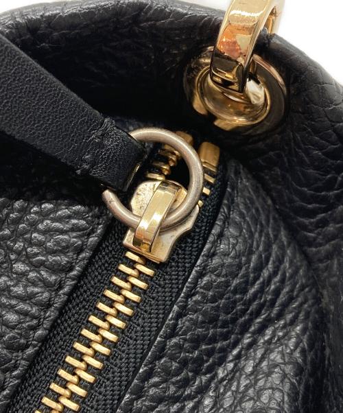 JIMMY CHOO（ジミーチュウ）JIMMY CHOO (ジミーチュウ) MINISARA2WAYショルダーバッグ ブラックの古着・服飾アイテム