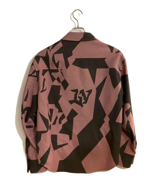 LOUIS VUITTON（ルイ ヴィトン）LOUIS VUITTON (ルイ ヴィトン) 23SSダブルフェイスオーバーシャツジャケット ブラック×ピンク サイズ:XSの古着・服飾アイテム