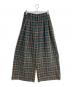 MAISON SPECIAL（メゾンスペシャル）の古着「Two-Tucks Wide Baggy Pants/ツーラックワイドバギーパンツ」｜グリーン
