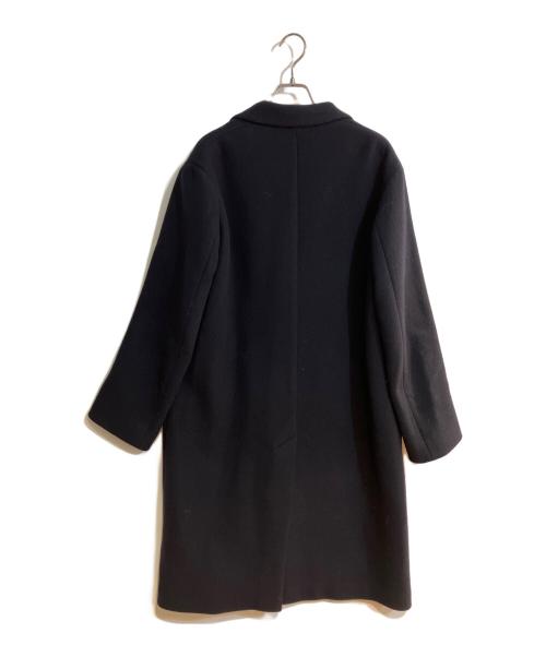 ATON（エイトン）ATON (エイトン) AIR DOUBLE MELTON チェスターコート/エアーダブルメルトン ブラック サイズ:2の古着・服飾アイテム