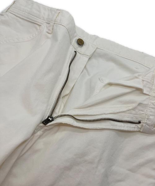 POLO RALPH LAUREN（ポロ・ラルフローレン）POLO RALPH LAUREN (ポロ・ラルフローレン) ペイントスプラッターコットンユーティリティパンツ ホワイト サイズ: W32×L32の古着・服飾アイテム