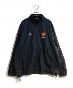 SUPREME×UMBROシュプリーム×アンブロ）の古着「Cotton Ripstop Track Jacket/コットン リップストップ トラックジャケット」｜ブラック