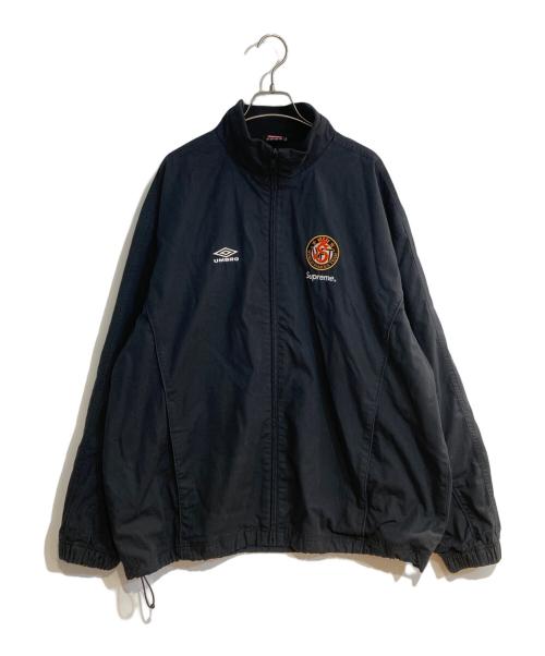 SUPREME（シュプリーム）SUPREME (シュプリーム) UMBRO (アンブロ) Cotton Ripstop Track Jacket/コットン リップストップ トラックジャケット ブラック サイズ:XLの古着・服飾アイテム