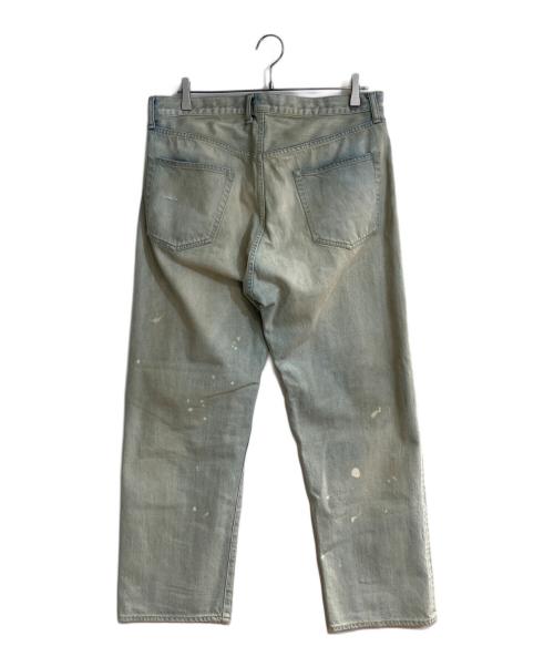 A.PRESSE（アプレッセ）A.PRESSE (アプレッセ) Washed Denim Wide Pants/ウォッシュド デニム ワイド パンツ ブルー サイズ:34の古着・服飾アイテム