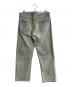 A.PRESSE (アプレッセ) Washed Denim Wide Pants/ウォッシュド デニム ワイド パンツ ブルー サイズ:34：70000円