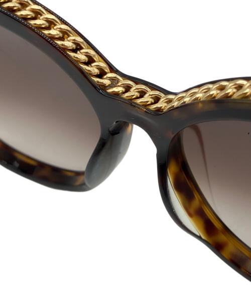 STELLA McCARTNEY（ステラマッカートニー）STELLA McCARTNEY (ステラマッカートニー) チェーンデザインビッグフレームサングラス サイズ:60□16の古着・服飾アイテム